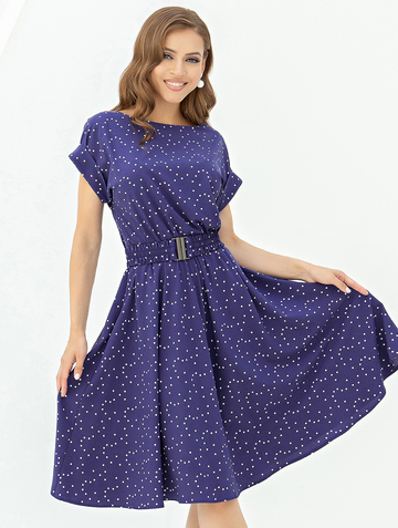 Платье lana, цвет сине-фиолетовый
