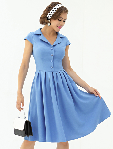 Платье lissa, цвет голубой